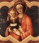 Jacopo Bellini Madonna and Child oil